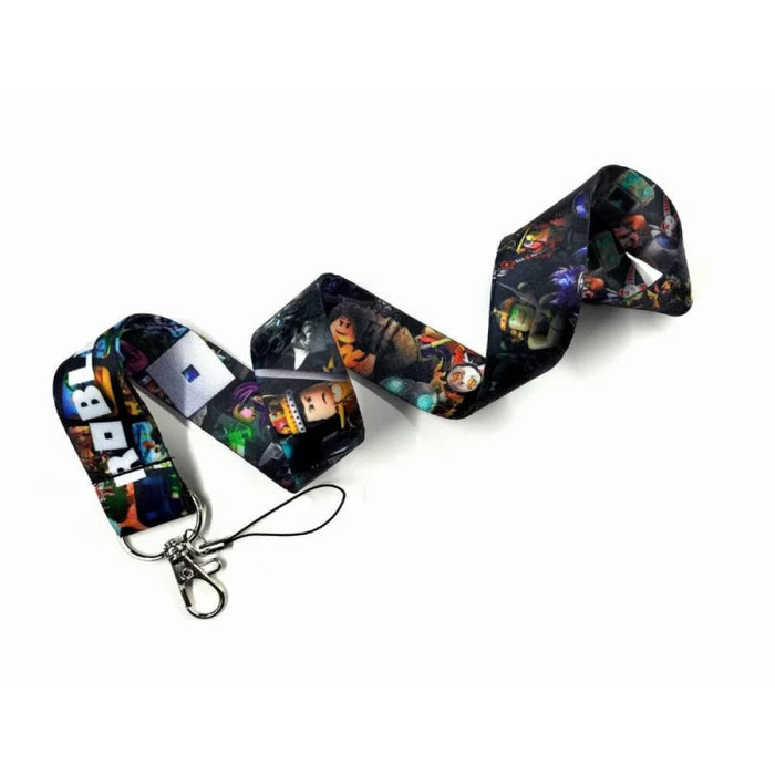 Roblox Cartoon Phone Lanyard For Gaming Events