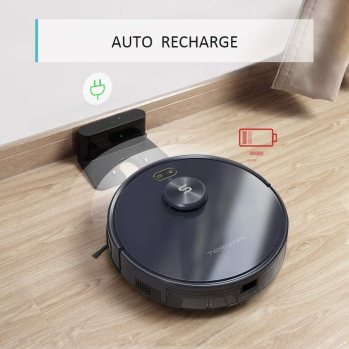 S6 + Robot Vacuum Cleaner Mop 2700pa With Laser Navigation