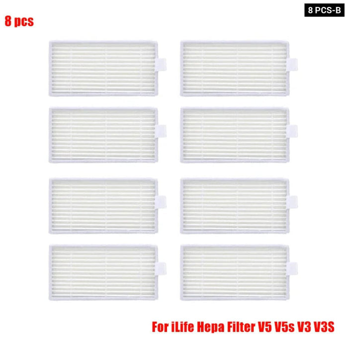 Robot Vacuum Cleaner Parts Hepa Filter And Side Brush