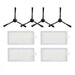 Robot Vacuum Cleaner Parts Hepa Filter And Side Brush