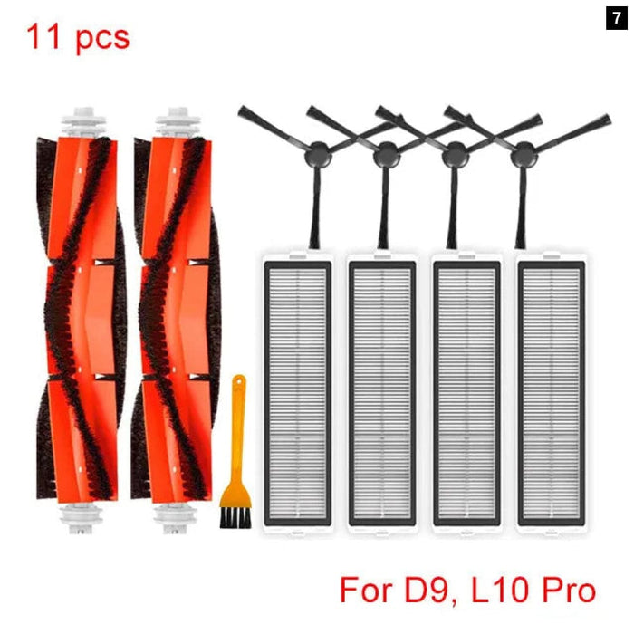 Robot Vacuum Parts Main Brush Mop Filter