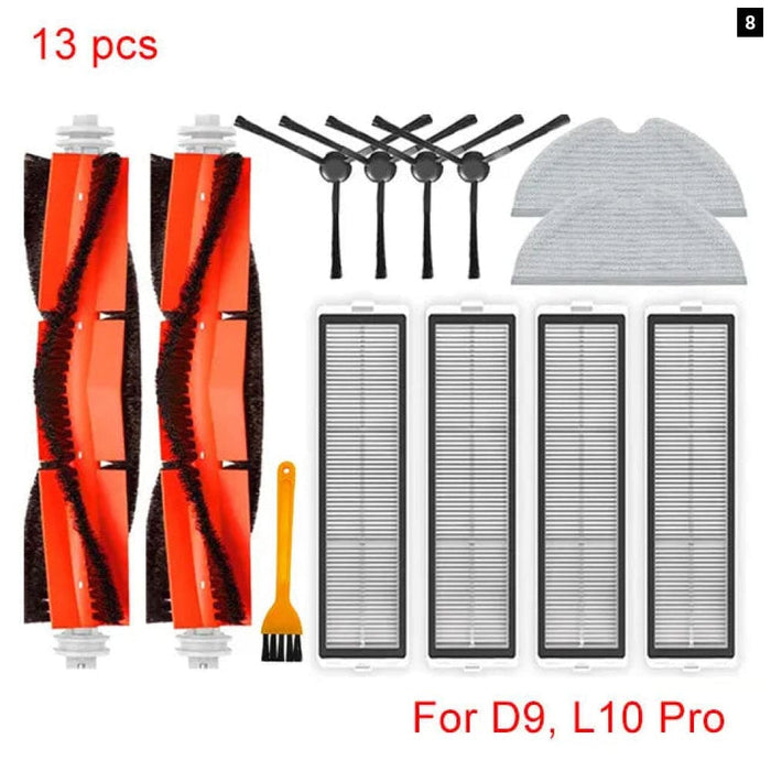 Robot Vacuum Parts Main Brush Mop Filter