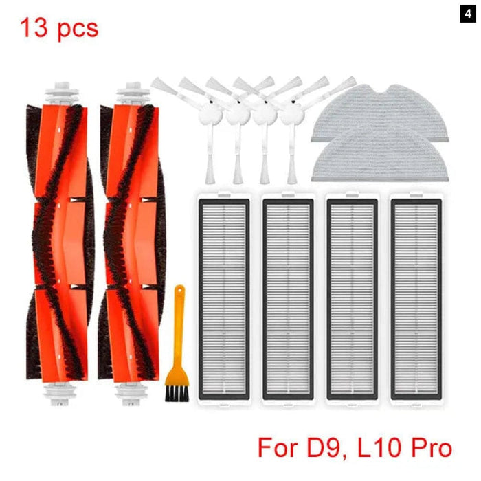 Robot Vacuum Parts Main Brush Mop Filter