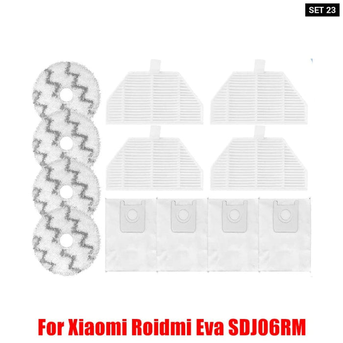 Robot Vacuum Spare Parts Filter Brush Mop