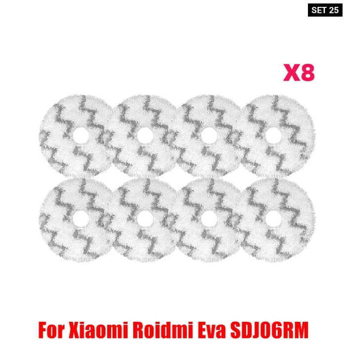 Robot Vacuum Spare Parts Filter Brush Mop