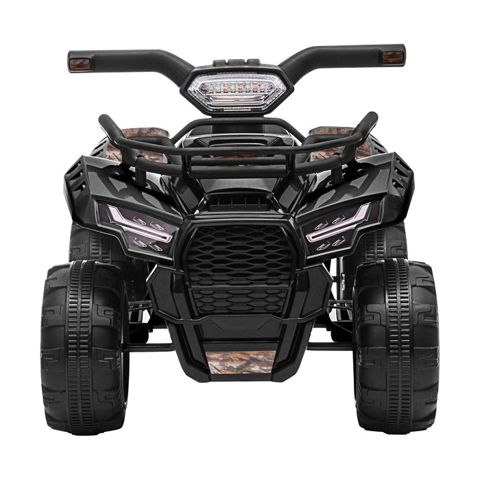 Ride On Car Electric Atv Bike Vehicle For Toddlers Kids Rechargeable Black