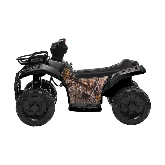 Ride On Car Electric Atv Bike Vehicle For Toddlers Kids Rechargeable Black