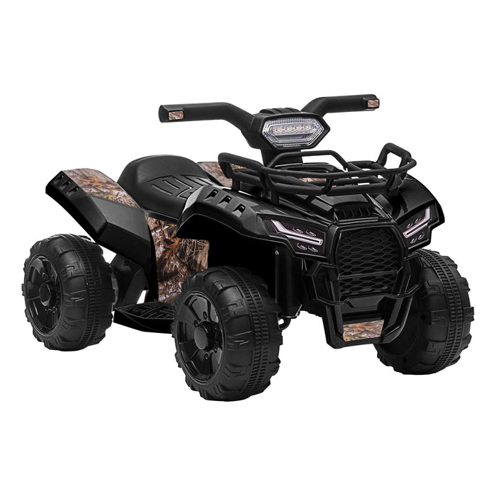 Ride On Car Electric Atv Bike Vehicle For Toddlers Kids Rechargeable Black