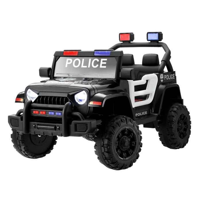Kids Police Ride On Car Jeep 12V Electric Toy Remote Control Battery Cars