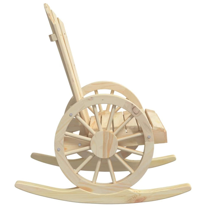 Rocking Adirondack Chair Solid Wood Fir Tlpbkt