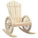 Rocking Adirondack Chair Solid Wood Fir Tlpbkt