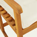 Rocking Chair with Cushions Solid Wood Acacia Tlbbxp