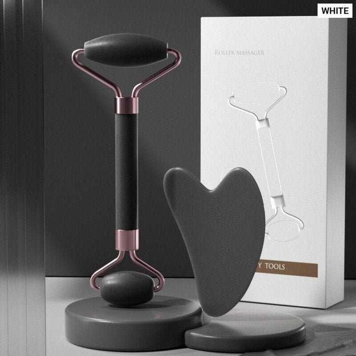 Gua Sha Roller Massager for Face Neck Eye Resin Facial