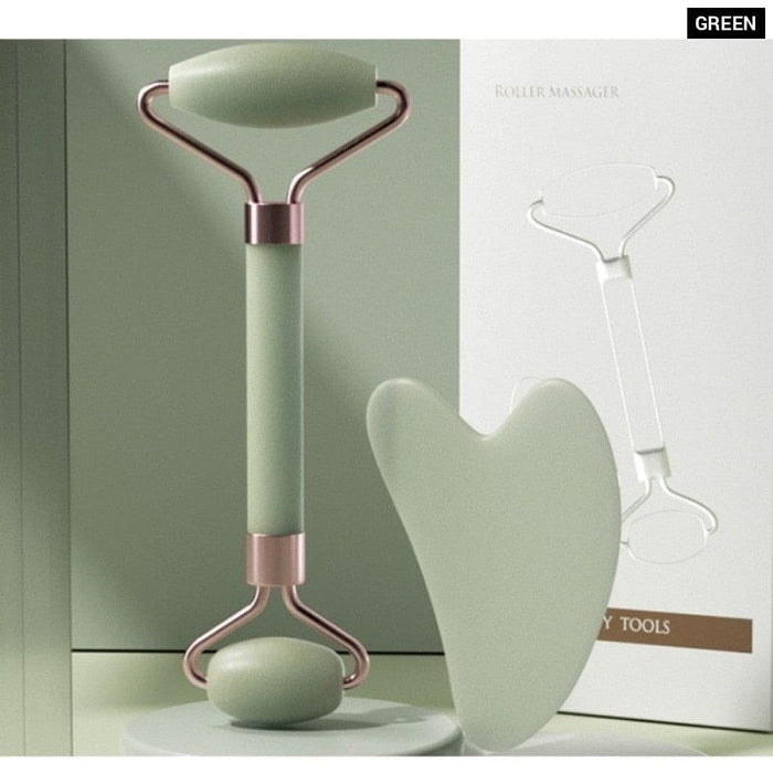 Gua Sha Roller Massager for Face Neck Eye Resin Facial