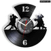 Romantic Ballroom Dancing Vinyl Record Wall Clock