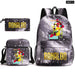 Ronaldo Printed School Bag Set Backpack Shoulder Pencil