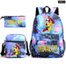 Ronaldo Printed School Bag Set Backpack Shoulder Pencil