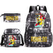 Ronaldo Printed School Bag Set Backpack Shoulder Pencil
