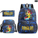 Ronaldo Printed School Bag Set Backpack Shoulder Pencil