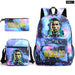Ronaldo Printed School Bag Set Backpack Shoulder Pencil