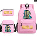 Ronaldo Printed School Bag Set Backpack Shoulder Pencil