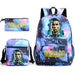 Ronaldo Printed School Bag Set Backpack Shoulder Pencil