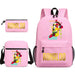 Ronaldo Printed School Bag Set Backpack Shoulder Pencil