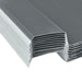 Roof Panels 12 Pcs Galvanised Steel Grey Axknp