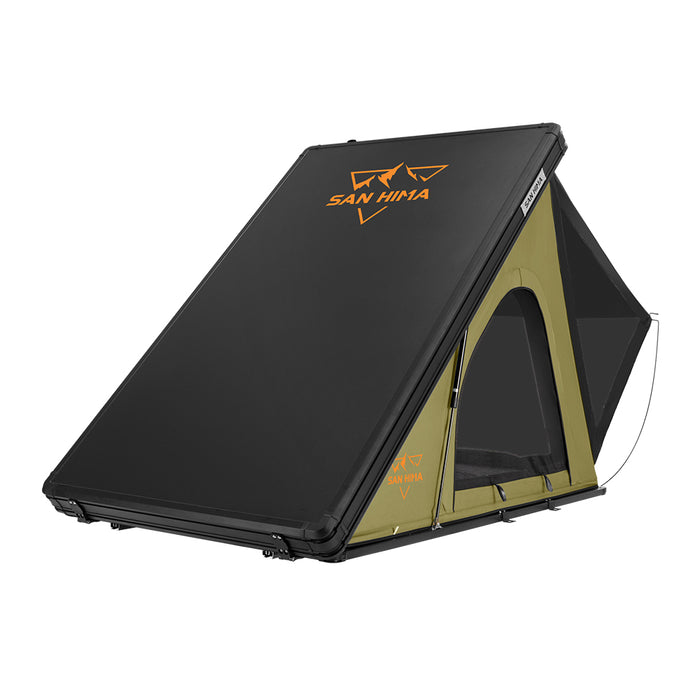 Kalbarri Lite Roof Top Tent Hardshell Waterproof Camping Olive 4X4 4Wd