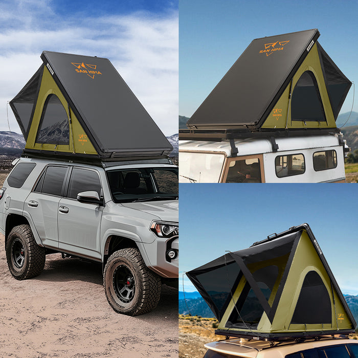 Kalbarri Lite Rooftop Tent Hardshell With Ladder Camping 4X4 4Wd
