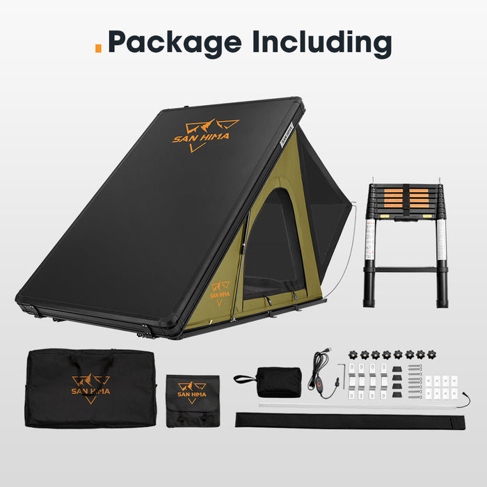 Kalbarri Lite Rooftop Tent Hardshell With Ladder Camping 4X4 4Wd