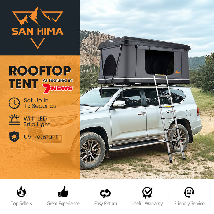 Jervis Loft Rooftop Tent Pop Up Hardshell With Ladder Waterproof 4X4