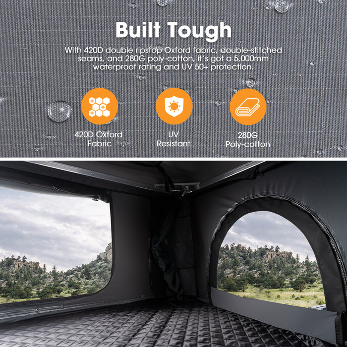 Jervis Loft Rooftop Tent Pop Up Hardshell With Ladder Waterproof 4X4