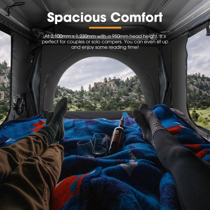 Jervis Loft Rooftop Tent Pop Up Hardshell With Ladder Waterproof 4X4