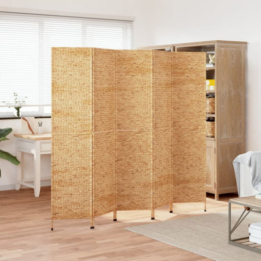 Room Divider 5 - panel 205x180 Cm Water Hyacinth Tppoki