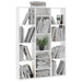 Room Divider/book Cabinet White 100x24x140 Cm Engineered