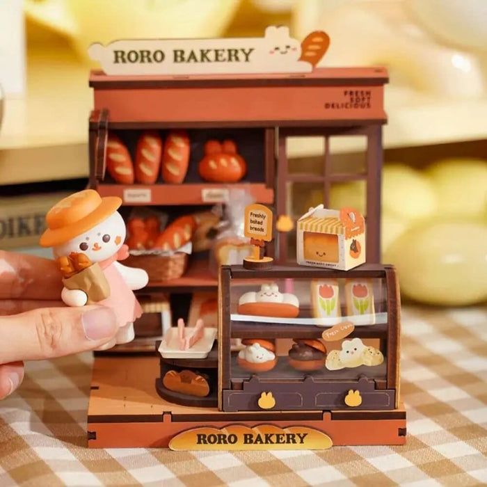 Roro Pretend Play Miniature House Kit For Girls Women