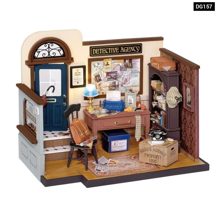 Roro Pretend Play Miniature House Kit for Girls Women