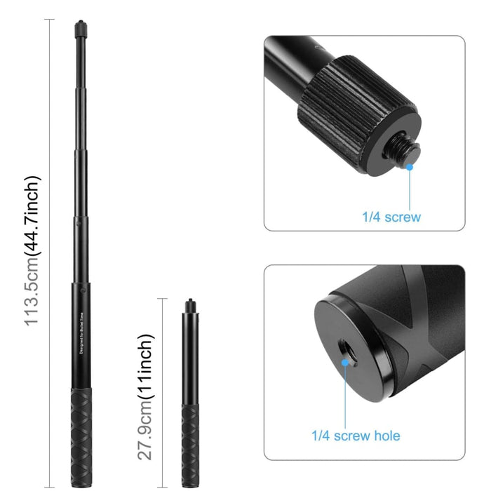 Rotary Handle Monopod for Insta360 X3/x4