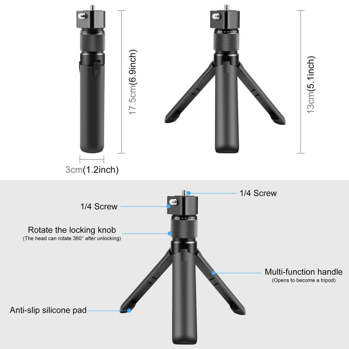 Rotary Handle Monopod for Insta360 X3/x4
