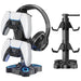 Rotatable Type-c Controller Headset Stand with 9 Light
