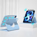 Rotating Clear Back Smart Tablet Case For Ipad Pro 12.9