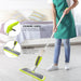Rotating Spray Mop With Reusable Microfiber Pads For Floor