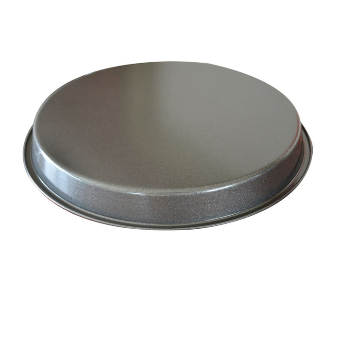 Round Black Steel Non-stick Pizza Tray Oven Baking Plate Pan