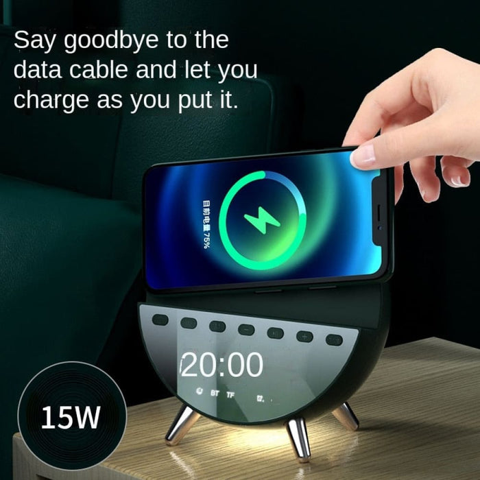 Round Design 5 - in - 1 Mobile Phone Wireless Charger