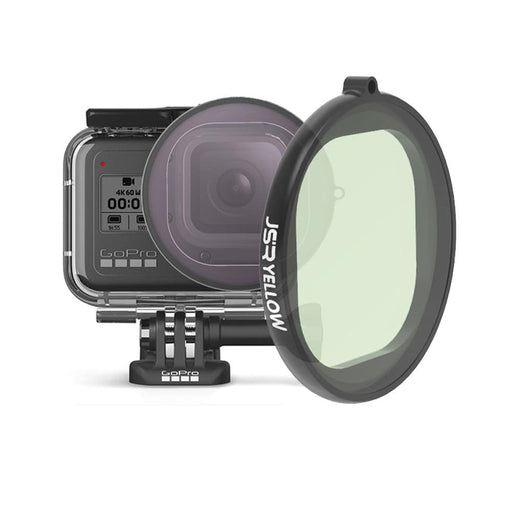 Round Housing Diving Lens Filter For Gopro Hero8