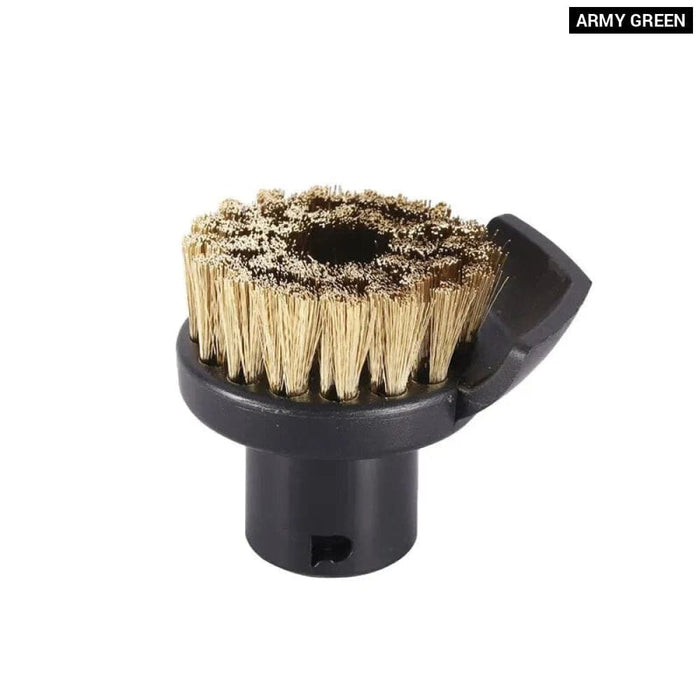 Round Nozzle Head Cleaning Brushes For Karcher Steam Cleaner