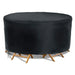 Round Table Outdoor Garden Furniture Rain Cover Waterproof