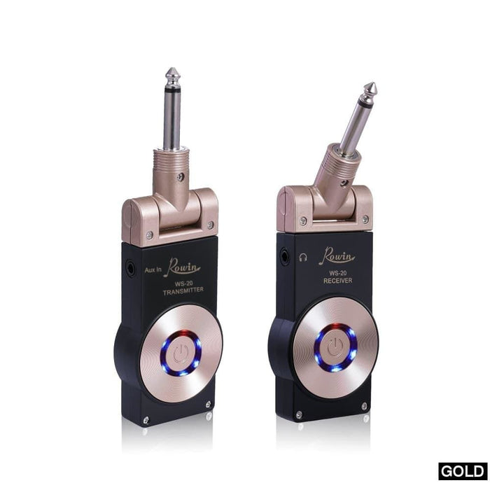 Rowin Ws-20 2.4g Wireless Guitar System Rechargeable