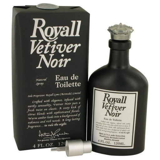 Royall Vetiver Noir Edt Spray by Fragrances for Men - 120 Ml